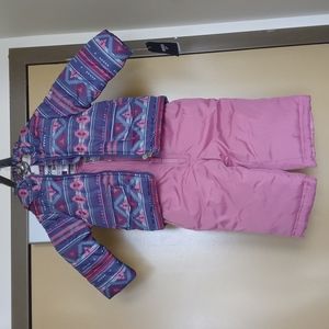 Kids two piece ski set